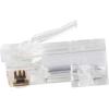 imageKlein Tools VDV826764 Modular Data Plug for CAT6A and Larger Diameter CAT6 Indoor or Outdoor Ethernet Cable 200Pack100Pack
