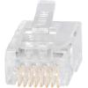 imageKlein Tools VDV826764 Modular Data Plug for CAT6A and Larger Diameter CAT6 Indoor or Outdoor Ethernet Cable 200Pack100Pack