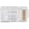imageKlein Tools VDV826764 Modular Data Plug for CAT6A and Larger Diameter CAT6 Indoor or Outdoor Ethernet Cable 200Pack100Pack