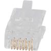 imageKlein Tools VDV826764 Modular Data Plug for CAT6A and Larger Diameter CAT6 Indoor or Outdoor Ethernet Cable 200Pack50Pack