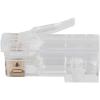 imageKlein Tools VDV826764 Modular Data Plug for CAT6A and Larger Diameter CAT6 Indoor or Outdoor Ethernet Cable 200Pack50Pack