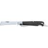 imageKlein Tools 155024 Pocket Knife Stainless Steel Sheepsfoot Slitting Blade 234Inch Long Locking BladeCarbon Steel Coping