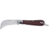 imageKlein Tools 155024 Pocket Knife Stainless Steel Sheepsfoot Slitting Blade 234Inch Long Locking BladeStainless Steel Sheepfoot