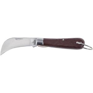 imageKlein Tools 155024 Pocket Knife Stainless Steel Sheepsfoot Slitting Blade 234Inch Long Locking BladeCarbon Steel Sheepfoot