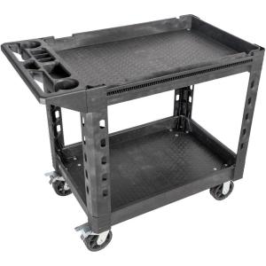 imageKlein Tools 54831MB MODbox Utility Cart 2Shelf Heavy Duty Rolling Tool Cart 500Pound Capacity 6Inch Wheels for Jobsite Warehouse