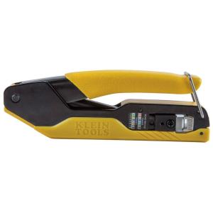 imageKlein Tools VDV226005 Compact Modular Data Cable Crimping Tool for PassThru RJ45 ConnectorsCrimper