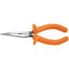 imageKlein Tools 2038EINS Long Nose Side Cutter Insulated Pliers with Slim Induction Hardened Cutting Knives for Long Life 8Inch6Inch