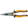 imageKlein Tools 2038EINS Long Nose Side Cutter Insulated Pliers with Slim Induction Hardened Cutting Knives for Long Life 8Inch8Inch