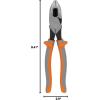 imageKlein Tools 2139NERINS 1000V Insulated Side Cutter Pliers Made in USA High Leverage Design Induction Hardened Knives 9Inch