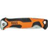 imageKlein Tools 31733 Insulation Knife Cuts Foam and Fiberglass with Serrated Stainless Steel Folding Blade and Lockback Mechanism