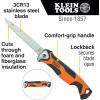 imageKlein Tools 31733 Insulation Knife Cuts Foam and Fiberglass with Serrated Stainless Steel Folding Blade and Lockback Mechanism