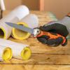 imageKlein Tools 31733 Insulation Knife Cuts Foam and Fiberglass with Serrated Stainless Steel Folding Blade and Lockback Mechanism