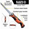 imageKlein Tools 31737 Folding Jab Saw  Drywall Hand Saw with Lockback at 180 and 125 Degrees and Tether HoleHandSaw