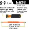 imageKlein Tools 32293 Insulated Screwdriver 2in1 Screwdriver Set with Flip Blade 2 Phillips and14Inch Slotted Tips DoubleEnded Blades2in1