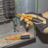 imageKlein Tools 33532INS Electrical Insulated Screwdriver Set of 2 Made in USA 4Inch Phillips and Cabinet Set Made in USA