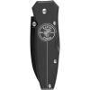 imageKlein Tools 44001BLK Lightweight Lockback Knife with 212Inch DropPoint Blade and Black Aluminum Handle
