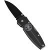 imageKlein Tools 44001BLK Lightweight Lockback Knife with 212Inch DropPoint Blade and Black Aluminum Handle