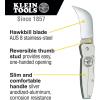 imageKlein Tools 44006 Pocket Knife Electricians Knife with 258Inch Hawkbill Blade and Aluminum HandleAluminum Handle