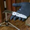 imageKlein Tools 44006 Pocket Knife Electricians Knife with 258Inch Hawkbill Blade and Aluminum HandleAluminum Handle