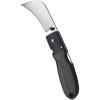 imageKlein Tools 44006 Pocket Knife Electricians Knife with 258Inch Hawkbill Blade and Aluminum HandleBlack Handle