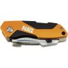 imageKlein Tools 44130 Utility Knife AutoLoading Folding Heavy Duty Retractable Box Cutter Blade Storage 3 Blades and Pocket Clip Included