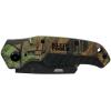 imageKlein Tools 44135 Utility Knife Camo LockingFolding Razor Cutter with Lanyard Hole NoSlip Grip Includes 1 Blade and Pocket Clip