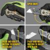 imageKlein Tools 44135 Utility Knife Camo LockingFolding Razor Cutter with Lanyard Hole NoSlip Grip Includes 1 Blade and Pocket Clip