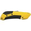 imageKlein Tools 44136 Utility Knife Heavy Duty SelfRetracting Box Cutter and Crafting Knife with NoSlip Grip Wire Stripping and Lanyard Hole1 Count Pack of 1