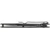 imageKlein Tools 44213 Folding Pocket Knife EDC Knife Black with Stainless Steel Tanto Blade Bearing Assist Flipper Open Belt Clip