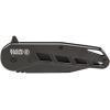 imageKlein Tools 44213 Folding Pocket Knife EDC Knife Black with Stainless Steel Tanto Blade Bearing Assist Flipper Open Belt Clip