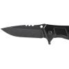 imageKlein Tools 44228 Folding Pocket Knife Electricians EDC Knife Black with Stainless Steel Blade Bearing Assist Flipper Open Belt Clip