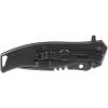 imageKlein Tools 44228 Folding Pocket Knife Electricians EDC Knife Black with Stainless Steel Blade Bearing Assist Flipper Open Belt Clip