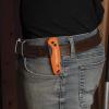 imageKlein Tools 44303 FLICKBLADE Folding Utility Knife with Blade Storage Utility Knife with 5 Blades Compact with Side Release Button and Dual Locking PositionsFlickblade w Storage