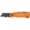 imageKlein Tools 44303 FLICKBLADE Folding Utility Knife with Blade Storage Utility Knife with 5 Blades Compact with Side Release Button and Dual Locking PositionsFlickblade w Scraper