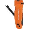 imageKlein Tools 44303 FLICKBLADE Folding Utility Knife with Blade Storage Utility Knife with 5 Blades Compact with Side Release Button and Dual Locking PositionsFlickblade w Scraper