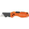 imageKlein Tools 44303 FLICKBLADE Folding Utility Knife with Blade Storage Utility Knife with 5 Blades Compact with Side Release Button and Dual Locking PositionsFlickblade w Driver