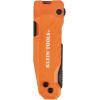 imageKlein Tools 44303 FLICKBLADE Folding Utility Knife with Blade Storage Utility Knife with 5 Blades Compact with Side Release Button and Dual Locking PositionsFlickblade w Scraper