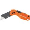 imageKlein Tools 44303 FLICKBLADE Folding Utility Knife with Blade Storage Utility Knife with 5 Blades Compact with Side Release Button and Dual Locking PositionsFlickblade w Driver