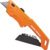 imageKlein Tools 44303 FLICKBLADE Folding Utility Knife with Blade Storage Utility Knife with 5 Blades Compact with Side Release Button and Dual Locking PositionsRetractable