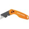 imageKlein Tools 44303 FLICKBLADE Folding Utility Knife with Blade Storage Utility Knife with 5 Blades Compact with Side Release Button and Dual Locking PositionsFlickblade
