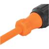 imageKlein Tools 6844INS Insulated Screwdriver Made in USA 1000V 2 Square Tip Screwdriver with 4Inch Shank TipIdent CushionGrip Handle 2 Square