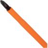 imageKlein Tools 6884INS Insulated Screwdriver Made in USA 1000V 1 Square Tip Screwdriver with 4Inch Shank TipIdent CushionGrip HandleOne Size