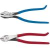 imageKlein Tools 80081 Pliers Kit Ironworkers Diagonal Cutting Pliers Heavy Duty Side Cutters and Flame Resistant Canvas Tool Bag 3PieceSide Cutters