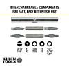 imageKlein Tools 80152 Electricians Tool Set Made in USA with Pliers Magnetic Screwdriver NCVT Wire Stripper and Tradesman Pro Tool Pouch 5Piece