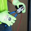 imageKlein Tools D20009NEGLW Side Cutter Linemans Pliers Cut ACSR Screws Nails Hard Wire 9Inch HiViz PliersHD Cutting