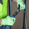 imageKlein Tools D20009NEGLW Side Cutter Linemans Pliers Cut ACSR Screws Nails Hard Wire 9Inch HiViz PliersHD Cutting