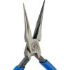 imageKlein Tools D335512C Linemans Pliers Needle Nose Side Cutters Spring Loaded 5Inch Extra Slim