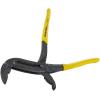 imageKlein Tools D50410 Pump Pliers Unique Curved Jaw Maximum Torque Hardened Teeth Adjustable Wide Jaw Ideal for Plumbing Nail Holding10Inch