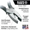 imageKlein Tools HD2139NE Heavy Duty Linemans Pliers with High leverage Design Made in USA Heavy Duty Comfortable Handles and Knurled Jaws 9InchWith Thread Cleaner