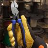 imageKlein Tools J200059 Pliers Diagonal Cutting Journeyman Pliers with HighLeverage Design Larger Head and Extra Long Blades 9Inch